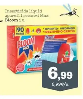 Sorli BLOOM Insecticida líquid aparelli recanvi Max oferta