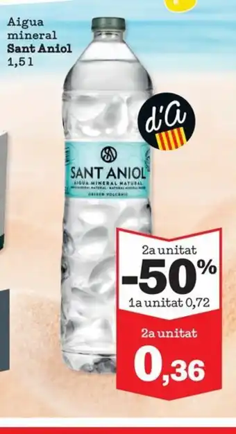 Sorli SANT ANIOL Aigua mineral oferta