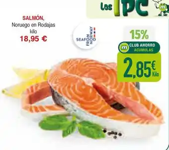 Masymas Salmón, noruego en rodajas oferta