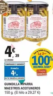 E.Leclerc Maestros aceituneros - guindilla piparra oferta