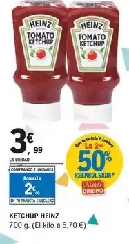 E.Leclerc Heinz - ketchup oferta
