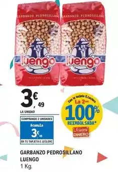 E.Leclerc Luengo - garbanzo pedrosillano oferta
