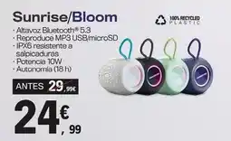 E.Leclerc Sunrise/bloom • altavoz bluetooth 5.3 oferta