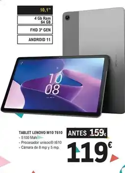 E.Leclerc Lenovo - tablet m10 t610 oferta