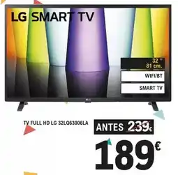 E.Leclerc Lg - tv full hd 32lq63006la oferta