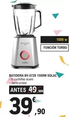 E.Leclerc Solac - batidora bv-5728 1500w oferta