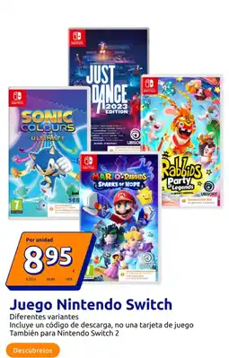 Action Juego Nintendo Switch oferta