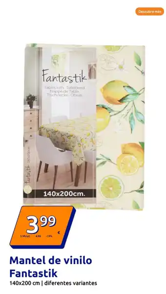Action Mantel de vinilo Fantastik oferta
