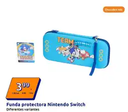 Action Funda protectora Nintendo Switch oferta