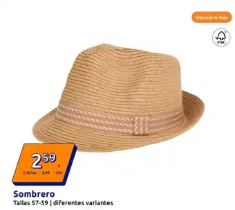 Action Sombrero oferta