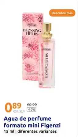 Action FIGENZI Agua de perfume formato mini oferta