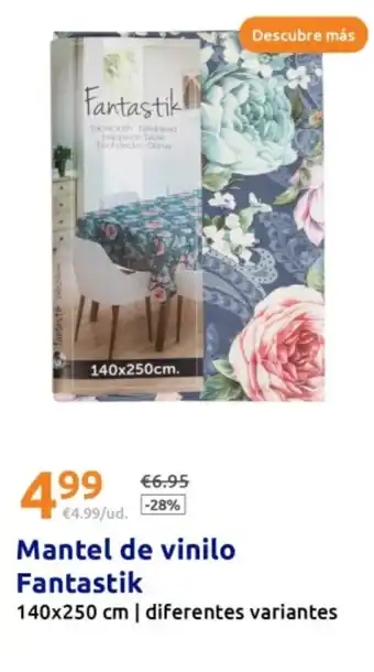 Action FANTASTIK Mantel de vinilo oferta