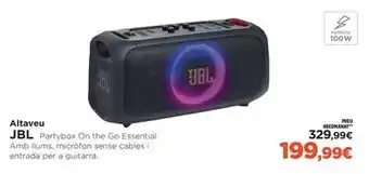 El Corte Inglés Jbl - altaveu oferta