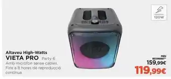 El Corte Inglés Vieta - altaveu high-wats pro oferta