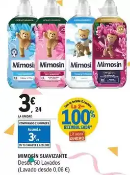 E.Leclerc Mimosín - suavizante oferta