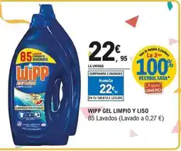 E.Leclerc Wipp - gel limpio y liso oferta
