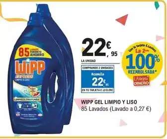 E.Leclerc Wipp - gel limpio y liso oferta
