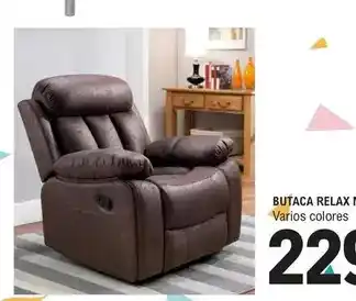 E.Leclerc Butaca relax modelo madrid oferta
