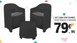 E.Leclerc Set luna con cojines oferta