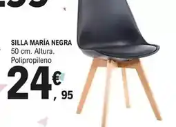 E.Leclerc Silla maría negra oferta