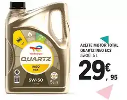 E.Leclerc Quartz - aceite motor total ineo ecs oferta