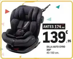 E.Leclerc Babyauto - silla auto gyro 360° oferta
