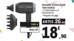 E.Leclerc Taurus - secador studio glow 1500 oferta