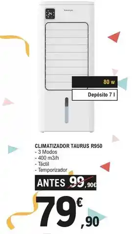 E.Leclerc Taurus - climatizador r950 oferta