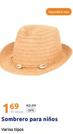 Action Sombrero para niños oferta