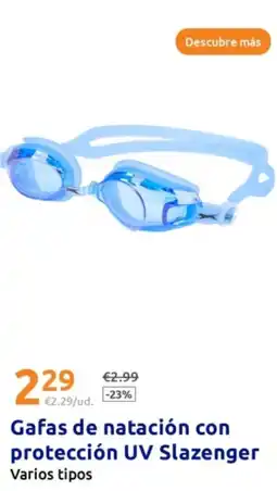 Action Gafas de natación con protección UV Slazenger oferta