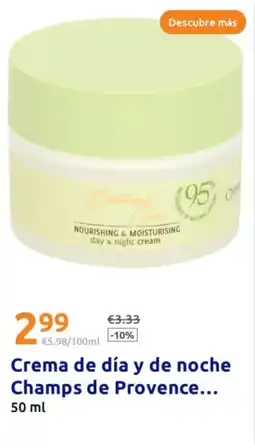 Action Crema de día y de noche Champs de Provence oferta