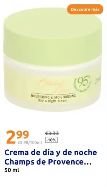 Action Crema de día y de noche Champs de Provence oferta