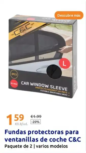 Action Fundas protectoras para ventanillas de coche C&C oferta