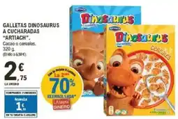 E.Leclerc ARTIACH Galletas dinosaurus a cucharadas oferta