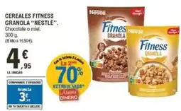 E.Leclerc "NESTLÉ” Cereales fitness granola oferta