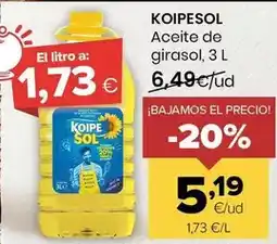 Autoservicios Familia Koipesol - aceite de girasol oferta