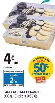E.Leclerc El camino - pasta selecta oferta