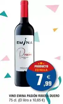 E.Leclerc Emina pasión - vino ribera duero oferta