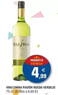 E.Leclerc Emina pasión - vino rueda verdejo oferta