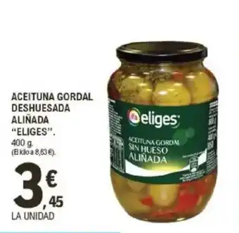 E.Leclerc IFA ELIGES Aceituna gordal sin hueso aliñada oferta
