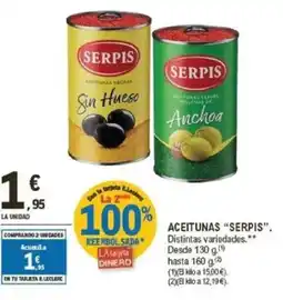 E.Leclerc "SERPIS" Aceitunas oferta