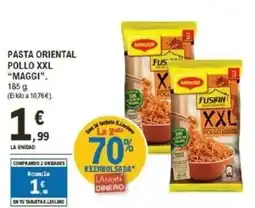 E.Leclerc "MAGGI" Pasta oriental pollo xxl oferta