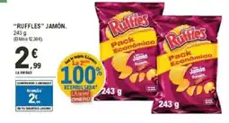 E.Leclerc RUFFLES Jamón oferta