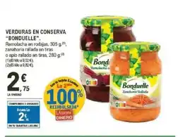 E.Leclerc “BONDUELLE” Verduras en conserva oferta