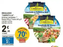 E.Leclerc "CARRETILLA" Ensaladas oferta