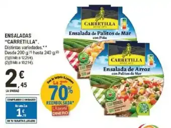 E.Leclerc "CARRETILLA" Ensaladas oferta