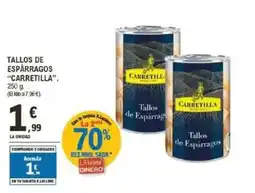 E.Leclerc "CARRETILLA" Tallos de espárragos oferta