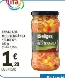 E.Leclerc IFA ELIGES Ensalada mediterránea oferta