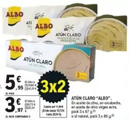 E.Leclerc "ALBO" Atún claro oferta