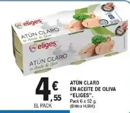 E.Leclerc IFA ELIGES Atún claro en aceite de oliva oferta